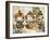 Steampunk Monkeys-Eric Yang-Framed Art Print