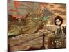 Steampunk Pirates: Maritime Sunset-Jasmine Becket-Griffith-Mounted Art Print