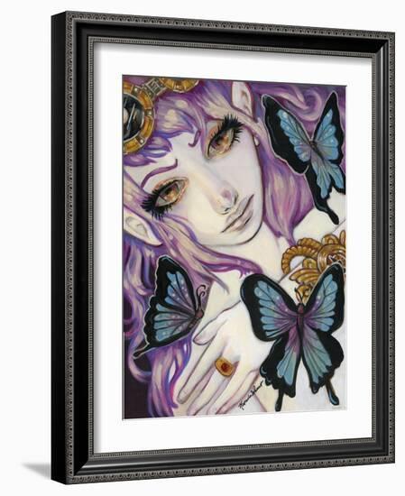 Steampunk Violet-Natasha Wescoat-Framed Giclee Print