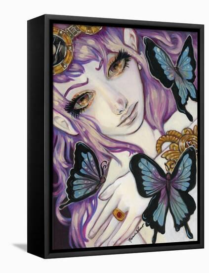 Steampunk Violet-Natasha Wescoat-Framed Premier Image Canvas