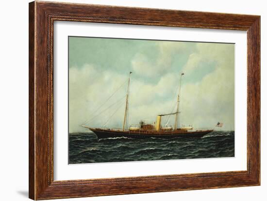 Steamship Riviera, 1906-Antonio Jacobsen-Framed Giclee Print