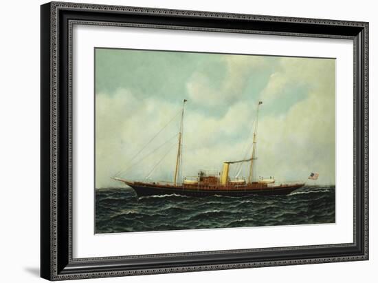 Steamship Riviera, 1906-Antonio Jacobsen-Framed Giclee Print