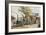 Steamtrain (1850) in New Jersey-null-Framed Art Print