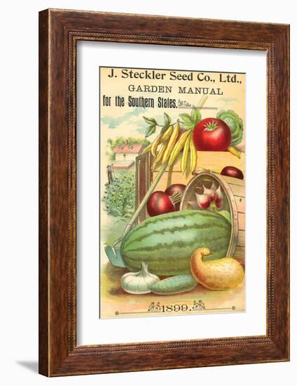 Steckler Southern States Seeds-null-Framed Art Print