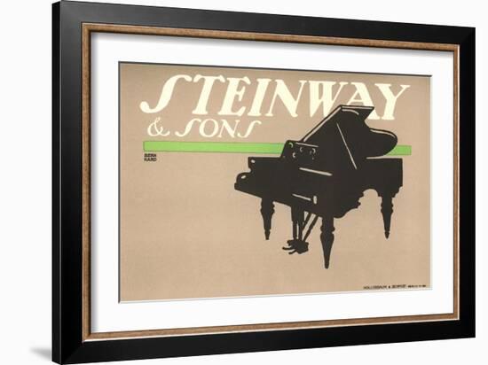 Steeinway Piano-null-Framed Art Print