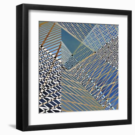 Steel And Sky 4-Carla West-Framed Giclee Print