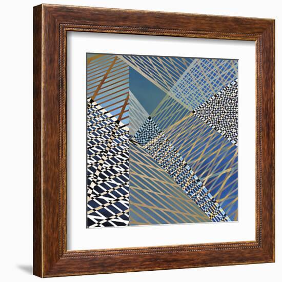 Steel And Sky 4-Carla West-Framed Giclee Print