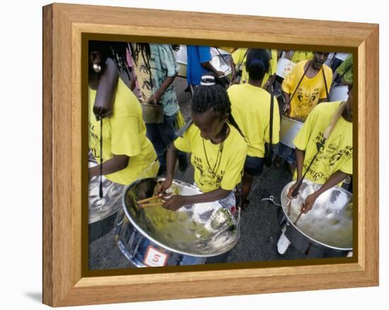 Steel Band Festival, Point Fortin, Trinidad, West Indies, Caribbean, Central America-Robert Harding-Framed Premier Image Canvas