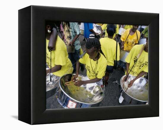 Steel Band Festival, Point Fortin, Trinidad, West Indies, Caribbean, Central America-Robert Harding-Framed Premier Image Canvas