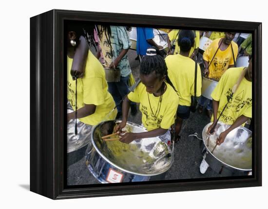 Steel Band Festival, Point Fortin, Trinidad, West Indies, Caribbean, Central America-Robert Harding-Framed Premier Image Canvas