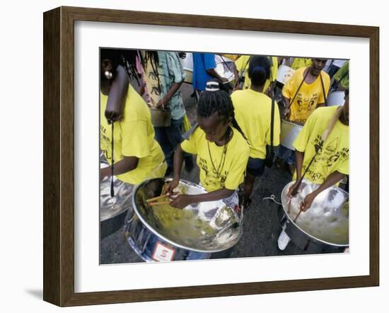 Steel Band Festival, Point Fortin, Trinidad, West Indies, Caribbean, Central America-Robert Harding-Framed Photographic Print