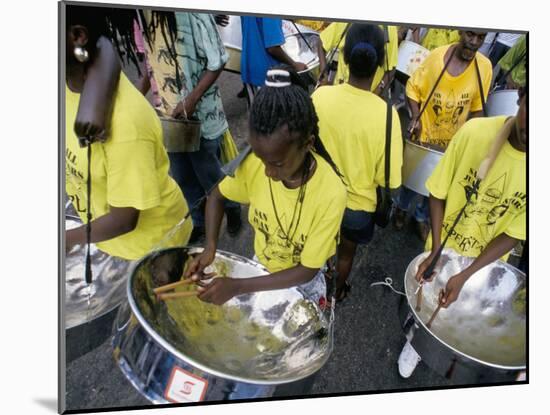 Steel Band Festival, Point Fortin, Trinidad, West Indies, Caribbean, Central America-Robert Harding-Mounted Photographic Print
