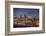 Steel Bridge over Willamette River at Blue Hour-jpldesigns-Framed Photographic Print