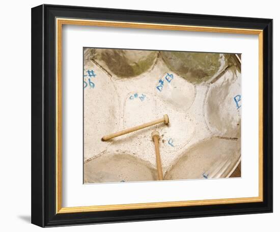 Steel Drum and Drumsticks-Macduff Everton-Framed Photographic Print