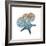 Steel Hues Starfish and Sand Dollar-Albert Koetsier-Framed Art Print