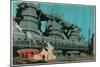 Steel Manufacturing in the United Kingdom-Frank Newbould-Mounted Giclee Print