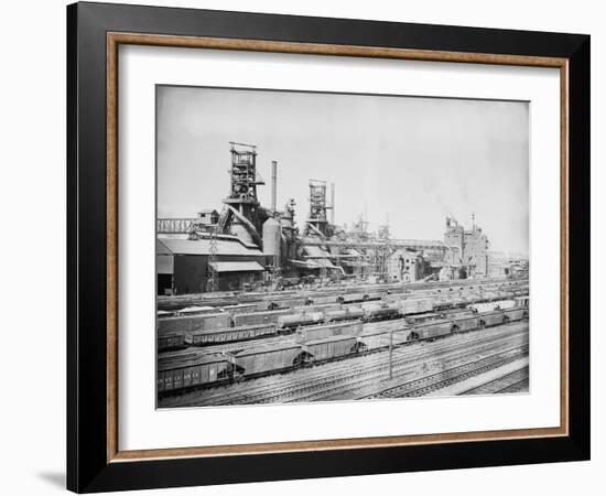 Steel Mill in Youngstown Ohio-null-Framed Photographic Print