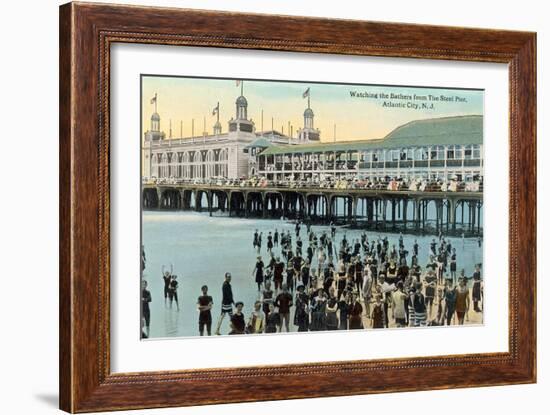 Steel Pier, Atlantic City-null-Framed Art Print