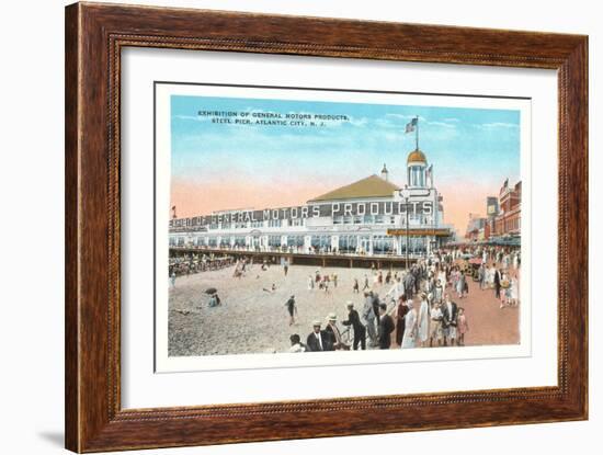 Steel Pier, Atlantic City-null-Framed Art Print