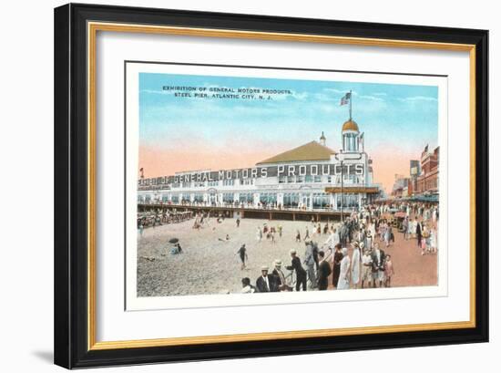 Steel Pier, Atlantic City-null-Framed Art Print