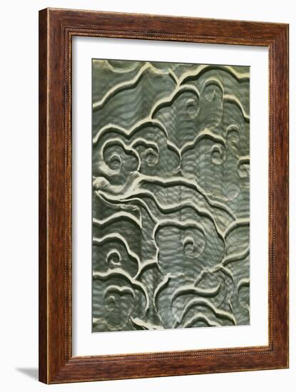 Steel Waves-Anna Polanski-Framed Art Print