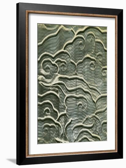 Steel Waves-Anna Polanski-Framed Art Print