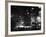 Steel Worker Mrs. Florence Romanowski Operating Stamping Machine that brands into steels-Margaret Bourke-White-Framed Photographic Print