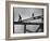 Steel Workers Above the Delaware River During Construction of the Delaware Memorial Bridge-Peter Stackpole-Framed Photographic Print