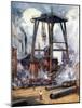 Steel Works C1925-null-Mounted Giclee Print