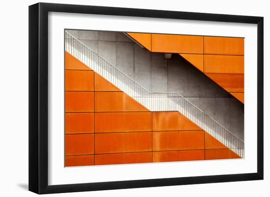 Steel-Alida Van Zaane-Framed Art Print