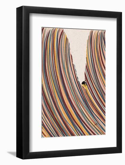 Steep Takeoff-Fabian Lavater-Framed Photographic Print