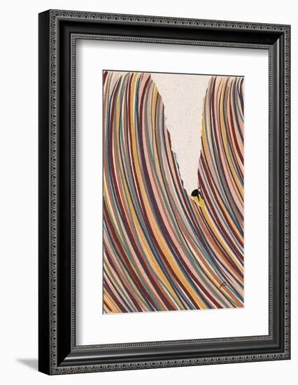 Steep Takeoff-Fabian Lavater-Framed Photographic Print