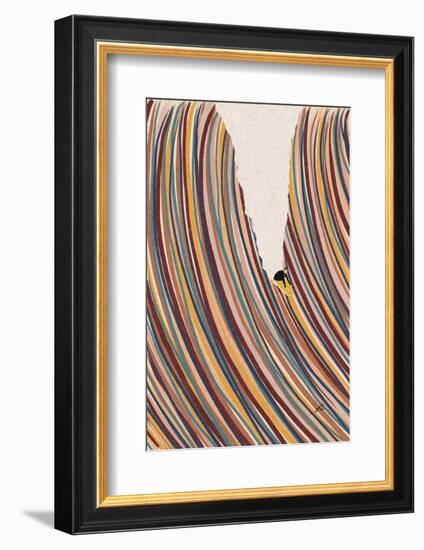 Steep Takeoff-Fabian Lavater-Framed Photographic Print