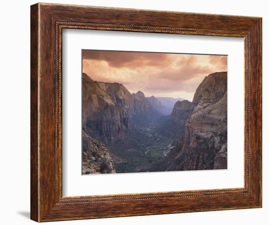 Steep Valley-null-Framed Photographic Print