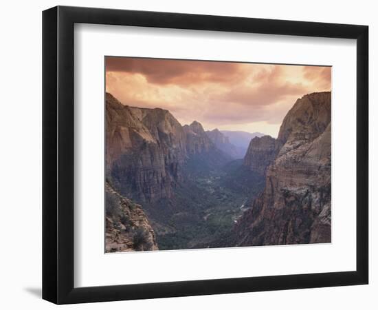 Steep Valley-null-Framed Photographic Print