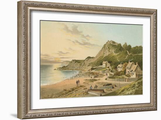 Steephill Cove, Ventnor - Isle of Wight-English School-Framed Giclee Print