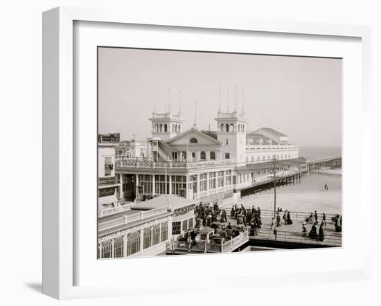 Steeplechase Pier, Atlantic City, N.J.-null-Framed Photo