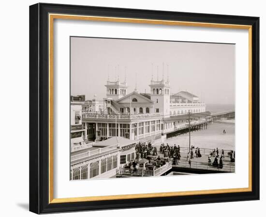 Steeplechase Pier, Atlantic City, N.J.-null-Framed Photo