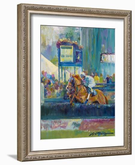 Steeplechase-Lucy P. McTier-Framed Giclee Print