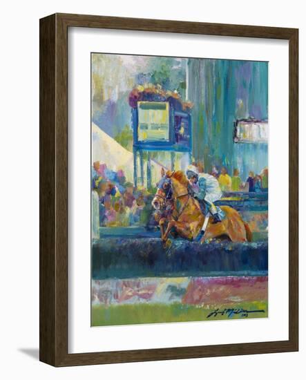 Steeplechase-Lucy P. McTier-Framed Giclee Print