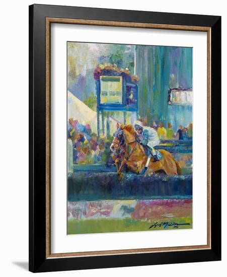 Steeplechase-Lucy P. McTier-Framed Giclee Print