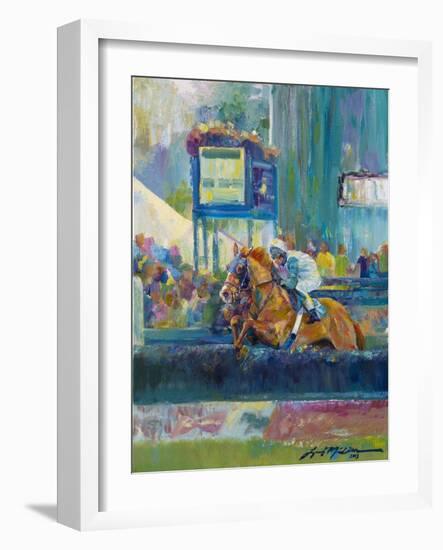 Steeplechase-Lucy P. McTier-Framed Giclee Print