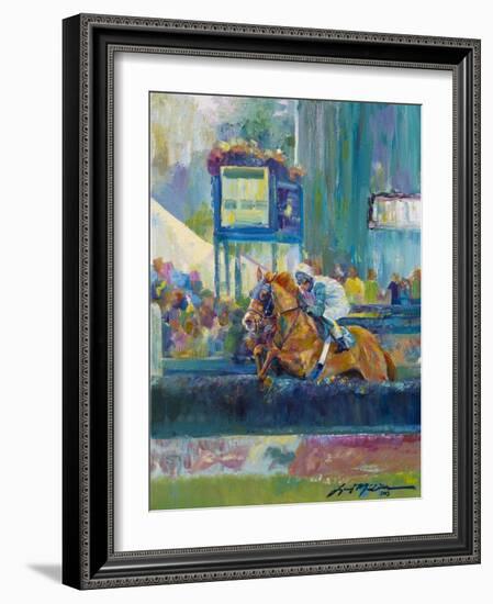 Steeplechase-Lucy P. McTier-Framed Giclee Print