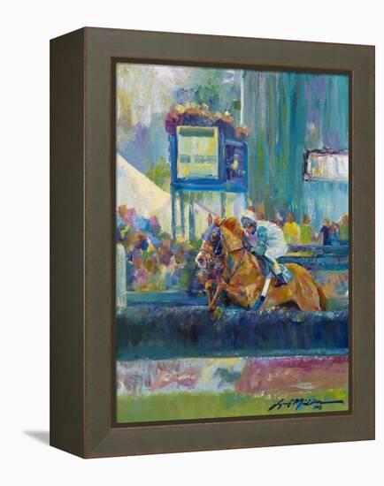 Steeplechase-Lucy P. McTier-Framed Premier Image Canvas