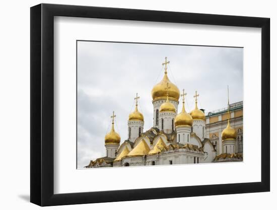 Steeples of Annunciation Cathedral, The Kremlin, Moscow, Moscow Oblast, Russia-Ben Pipe-Framed Photographic Print