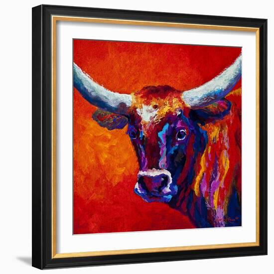 Steer-Marion Rose-Framed Giclee Print