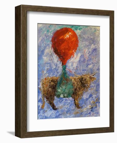 Steer-Joseph Marshal Foster-Framed Art Print