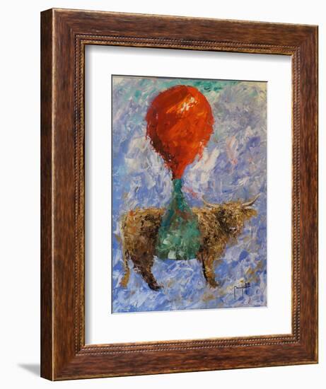 Steer-Joseph Marshal Foster-Framed Art Print