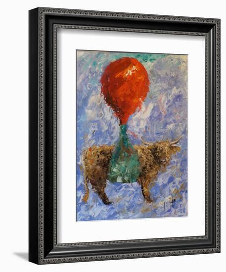 Steer-Joseph Marshal Foster-Framed Art Print