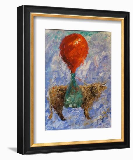 Steer-Joseph Marshal Foster-Framed Art Print